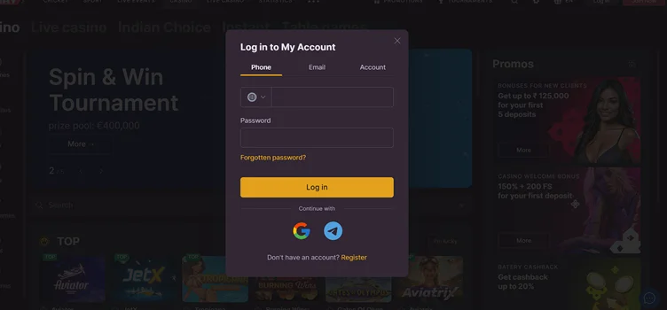 Account Registration